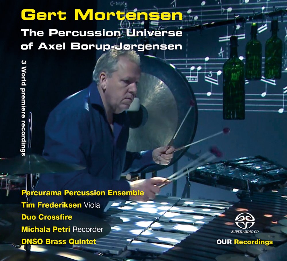Mortensen:The Percussion [Tim Frederiksen, Duo Crossfire, Michala Petri] [Our: 6.220608]