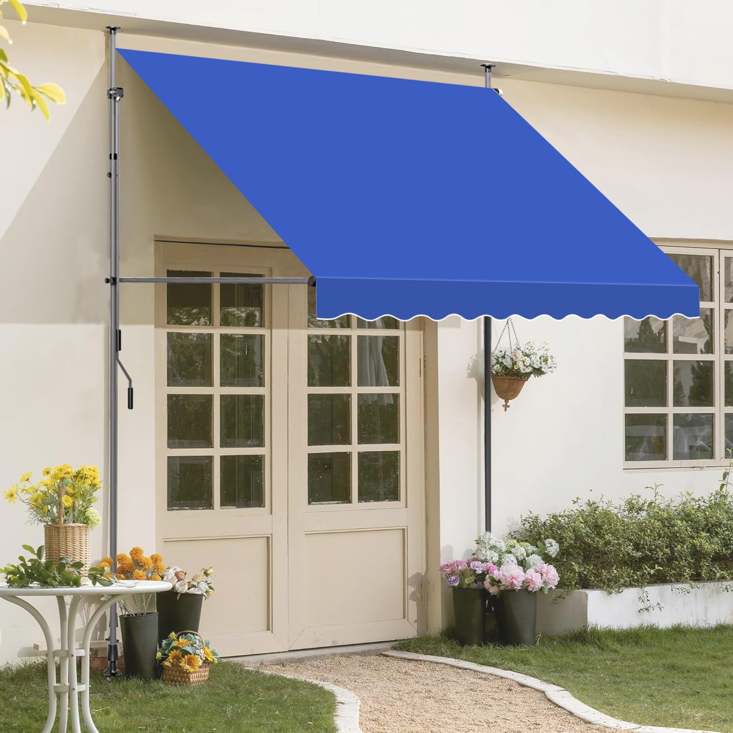 Amazon | オーニングテント 幅150/200/250/300cm 突っ張り 日よ