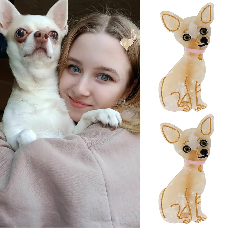 ꫛꫀꪝ【チワワ】ベビーヘアクリップ　キッズヘアクリップ　ヘアピン ꫛꫀꪝ【チワワ】ベビーヘアクリップ キッズヘアクリップ