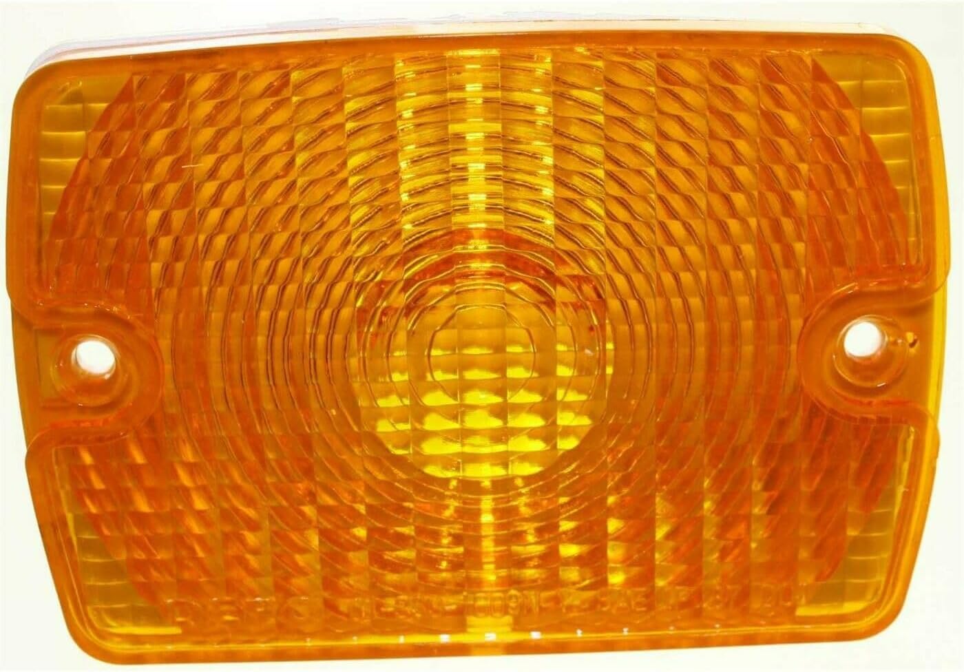 Signal Lights 2pcs Amber Turn Lamp Plastic for Jeep Wrangler SE Sahara 1994-1995, Left Right Side Turn Signal Light without Bulb 55055077