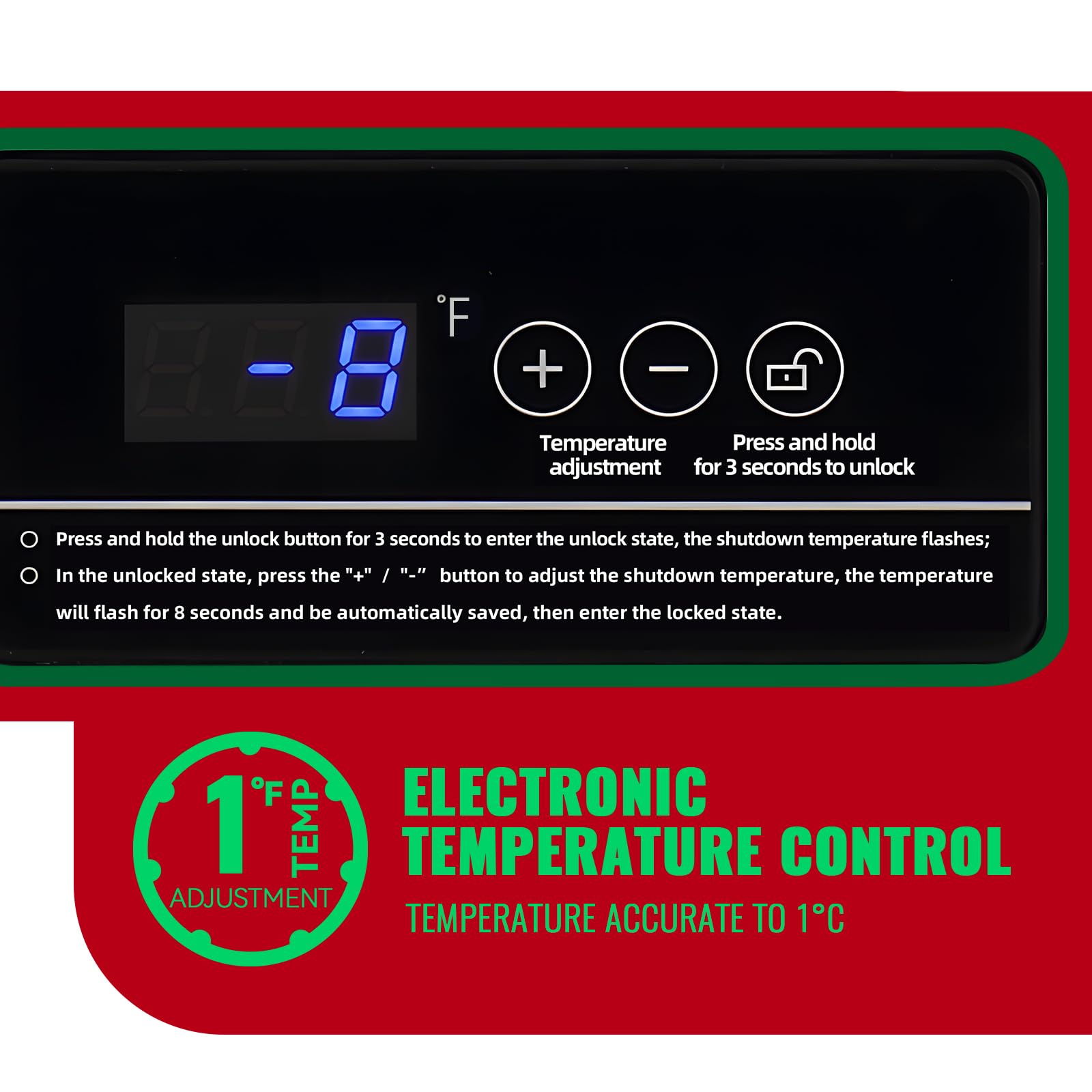 Chest Freezer 5.0Cubic Feet Deep Freezer Freestanding Freezers with 2 Removable Stainless Steel Basket, Mini Freezer Top Open Door Compact Freezer with Electronic Control 41℉ to -15℉BLACK