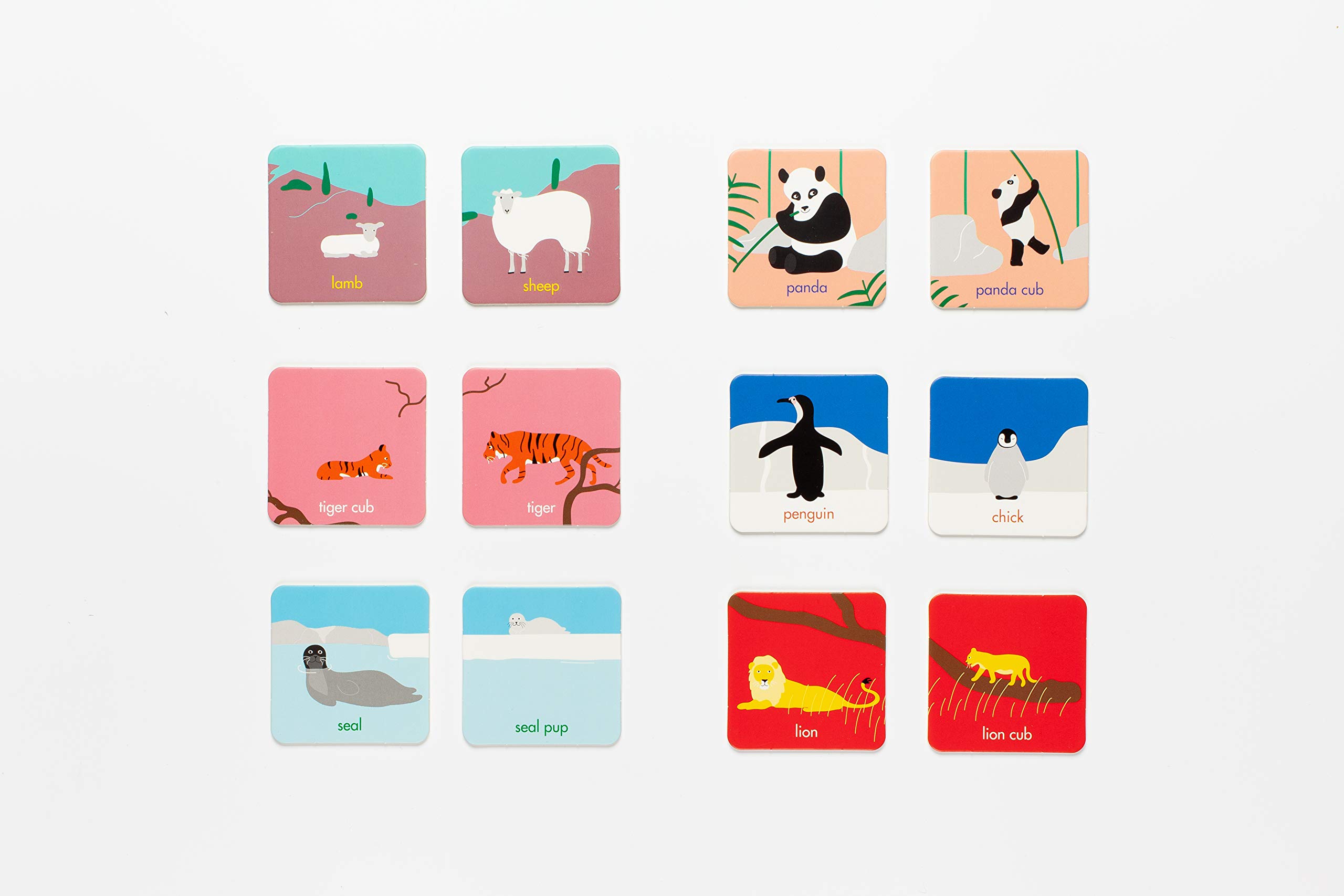 Pig and Piglet: Match the Animals to Their Babies (Magma for Laurence King)