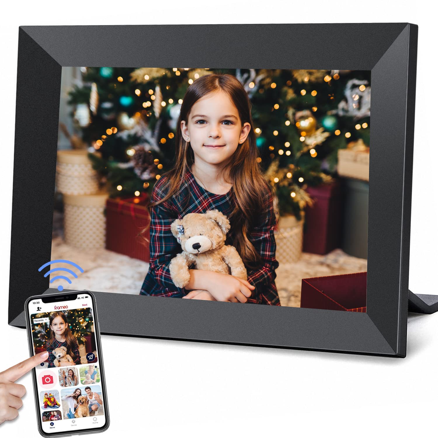 Frameo 10.1&Prime; WiFi Digital Picture Frame, 32GB
