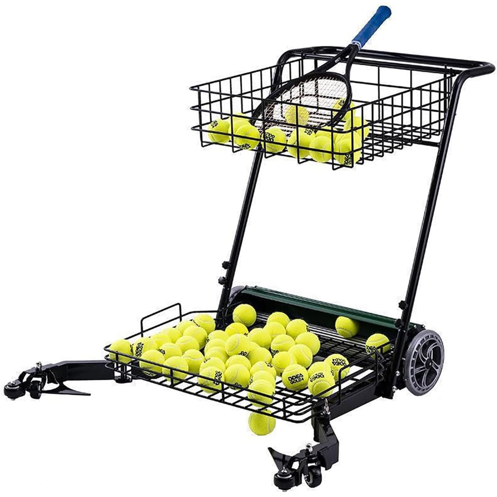 Raccoglitore automatico di palline da tennis da tavolo, può contenere 300 palline, adatto per palestre, allenamento tennis