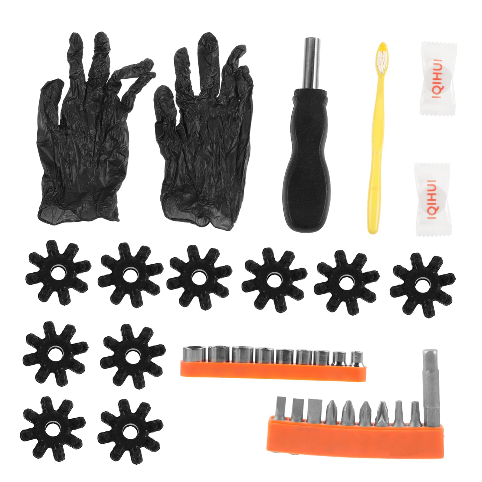 PRETYZOOM Flexible Coupling Gaskets 18pcs Car Repairing Washers Set Steering Column Small Washers