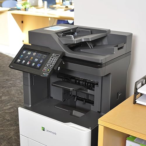Miniatura 9 de Lexmark Láser monocromático MX826ade, dúplex integrado (impresión de 2 caras), pantalla táctil a color de 10 pulgadas, Energy Star, Volumen de