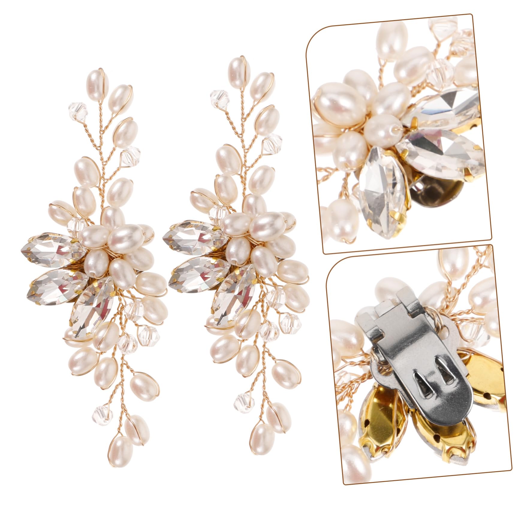 Fibbia per scarpe con strass perlati addio al nubilato Nozze ospite clip per scarpe clip scarpe decorazioni matrimonio adornare ciondoli decorativi per scarpe Clip di scarpe