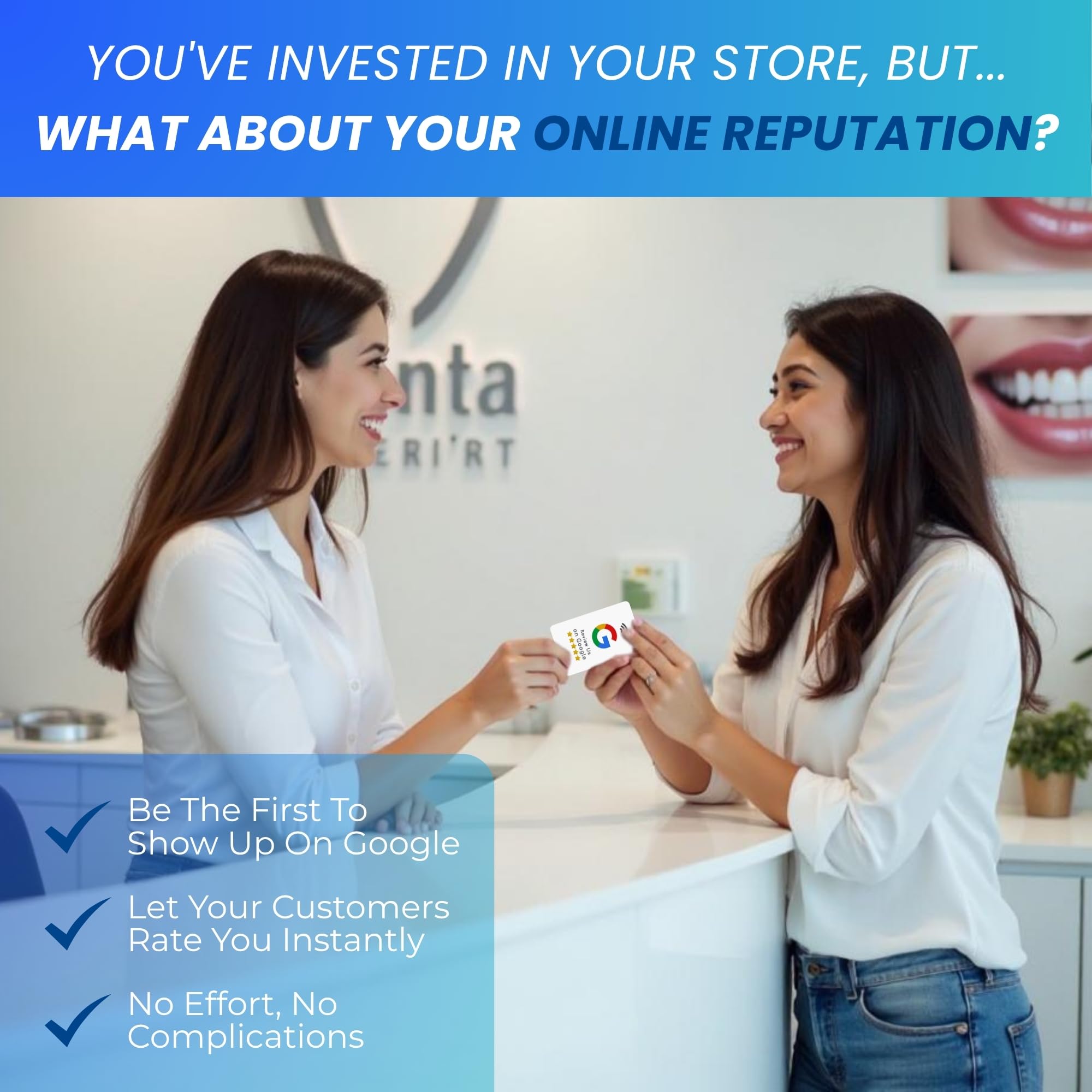 MESSAGENES - Tarjeta con NFC y QR | Tarjeta para Conseguir Reseñas | Compatible con Google Business | Pack 10 Unidades | QR Dinámico Editable | Analíticas de Escaneo | Sirve para iPhone y Android