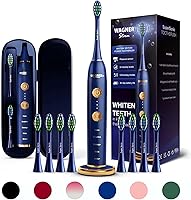 Vista 9 de Wagner Stern Edición WHITEN+. Cepillo de dientes eléctrico blanqueador con sensor de presión. Ofrece 5 modos de cepillado, 3 intensidades, 8