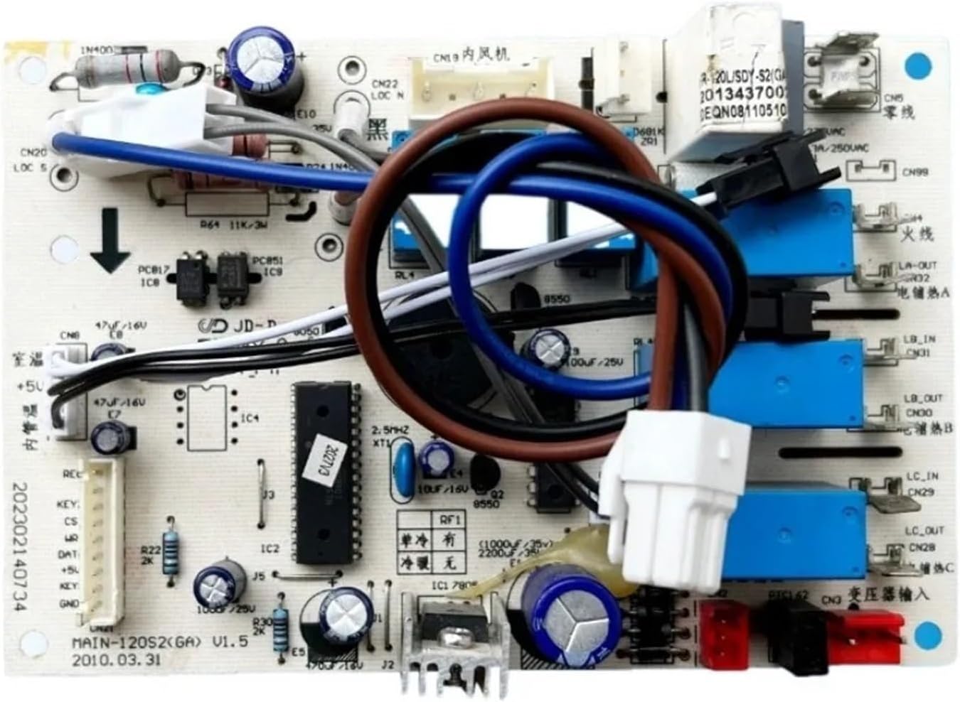 Used for Air Conditioner Indoor Unit Control Board KFR-120L/SDY-S2 Circuit PCB Conditioning Parts