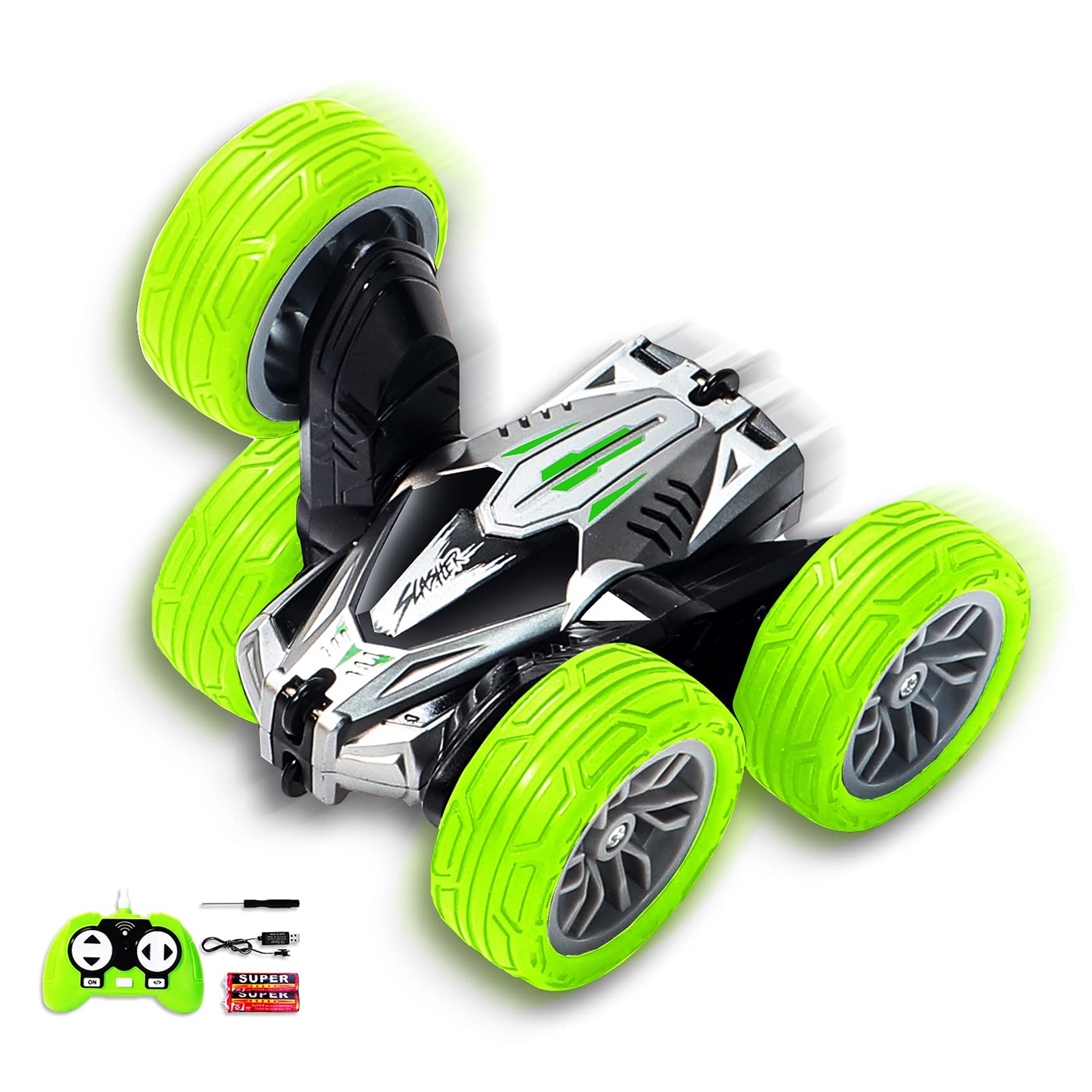 Remote Control Car, RC Stunt Toy Car High Speed Rotating Double Sided RC  Car, Gift Idea for Boys Girls Kids