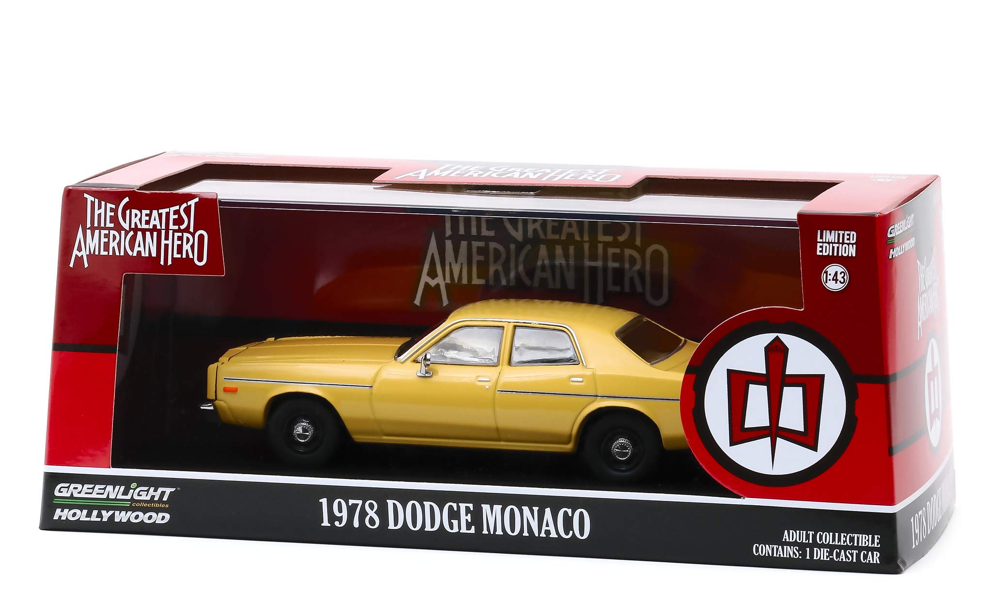 Amazon.com: 1978 Dodge Monaco Yellow The Greatest American Hero