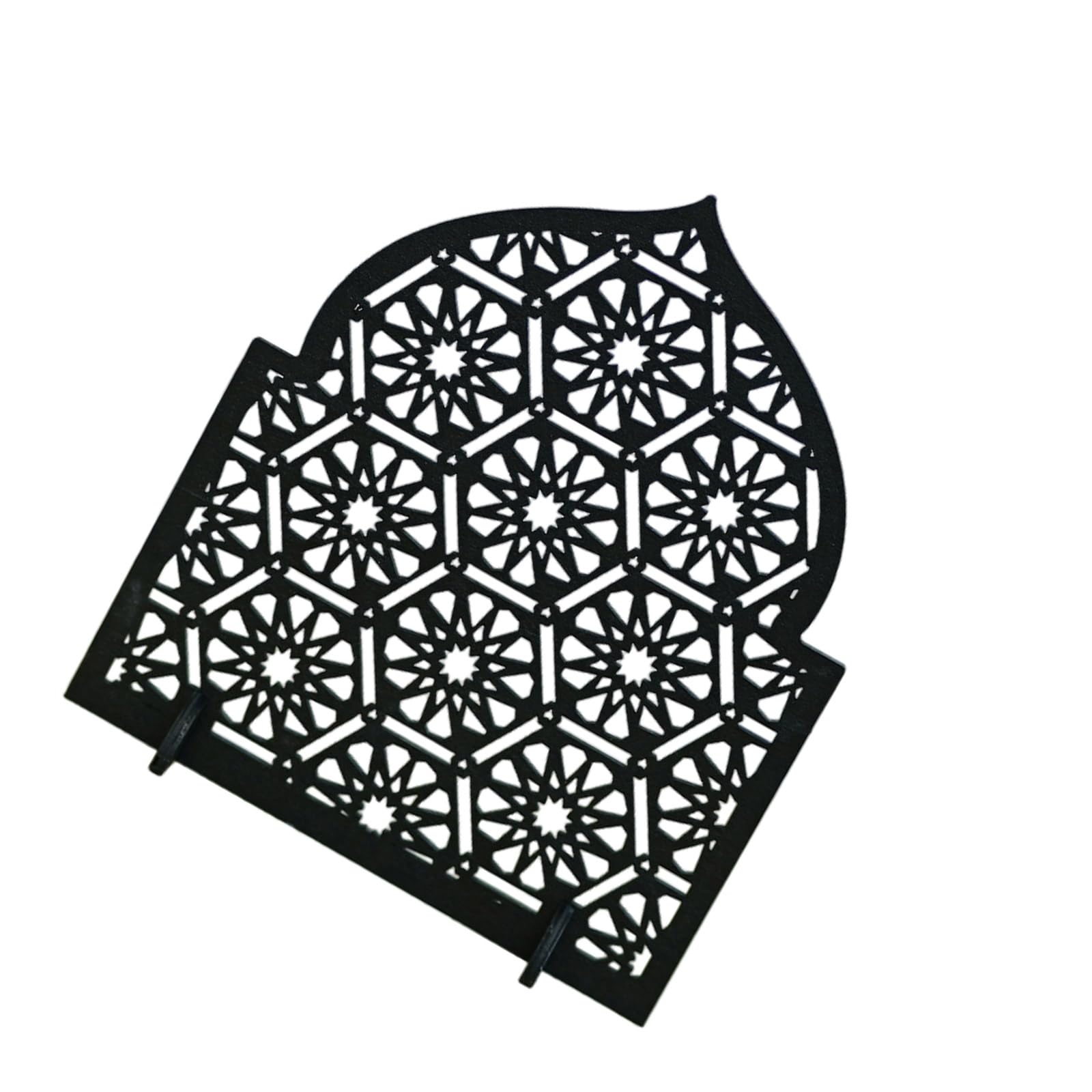 Uqezagpa Ramadans Wooden Decorations Eid Mubaraks Tabletop Ornaments Ramadans Centerpieces Signs Ramadans Mubaraks Party