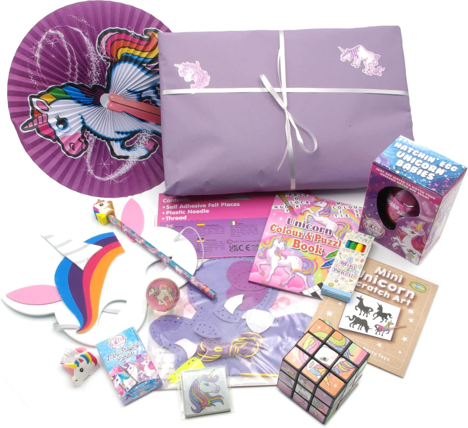 Brimtoy Handmade Unicorn Pass The Parcel - 12 Layer