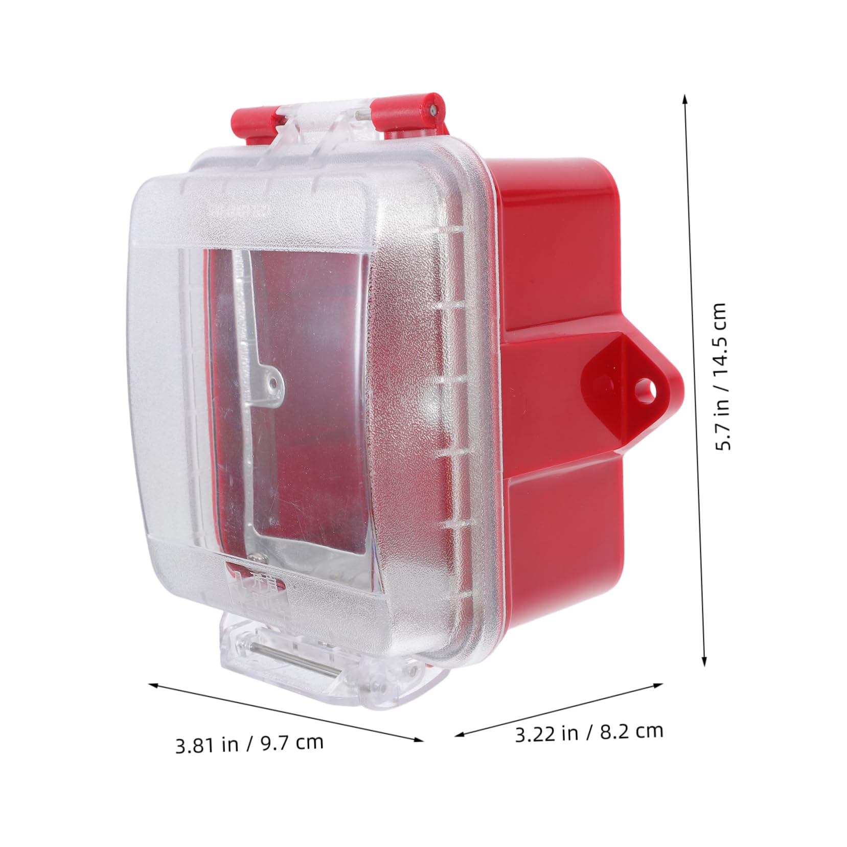 Gatuida Protectora Transparente para Botón de Alarma Manual Sap Panel de Emergencia Resistente la Compatible con Sistema Sensor Instalación y Uso