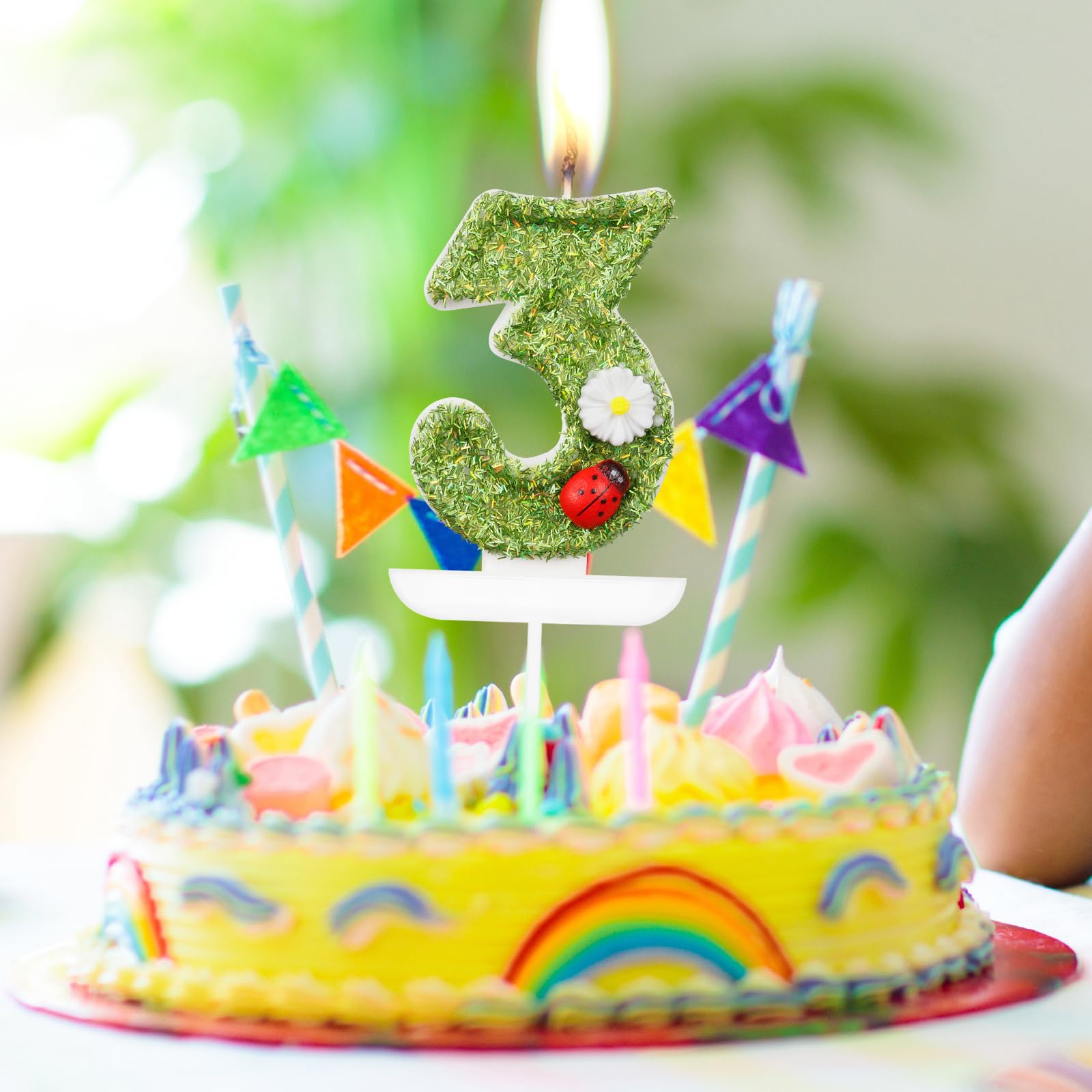 Bougies D'anniversaire En Forme De Chiffre 5 En Forme De