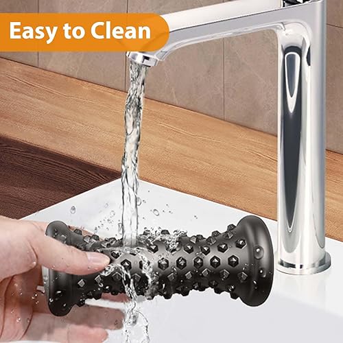 Miniatura 5 de BESKAR Rodillo de masaje de pies para aliviar la fascitis plantar, herramienta de reflexología de pies, rodillo de masaje de punto de presión,