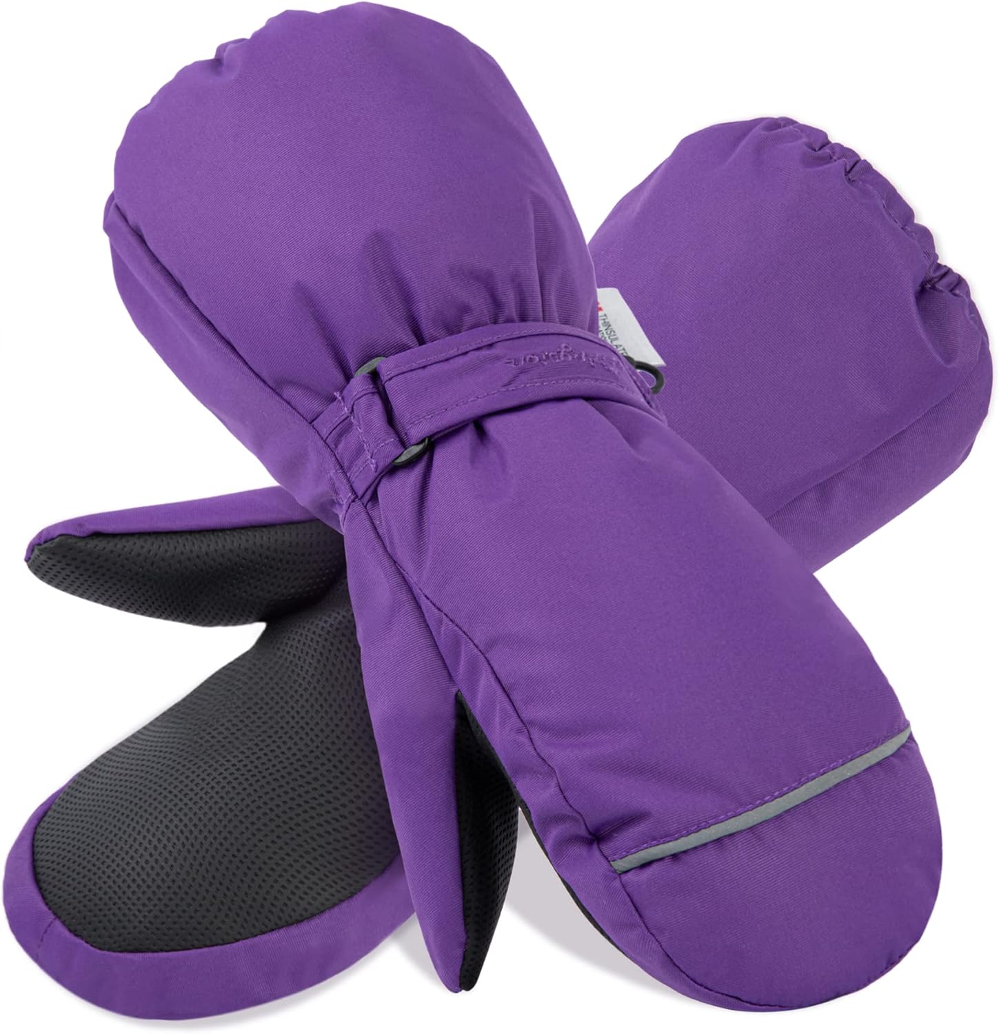 Livingston Children Waterproof Toddler Winter Sports Snow Kids Ski Mittens