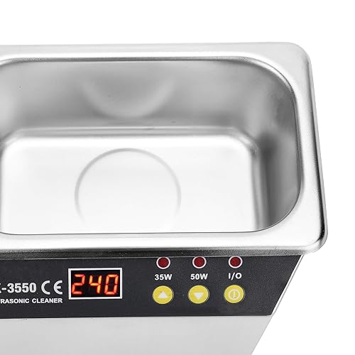 Miniatura 8 de Limpiador ultrasónico de joyería lavadora ultrasónica de alta potencia limpiador sónico para joyas relojes anillos lavadora BK-3550 27.1 fl oz