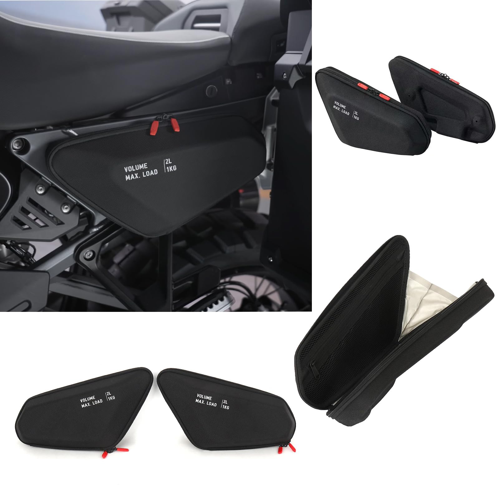 BMW MOTORRADポーチ Amazon.com: FWXEOZ Motorcycle Side Frame Bag Storage Package