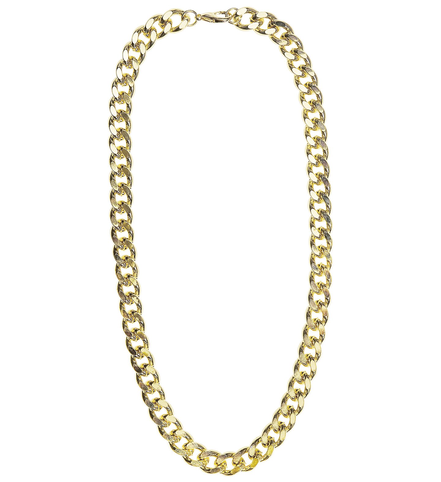 Gold Necklaces 70s Jewellery for Fancy Dress Costumes Accessories Accessory
