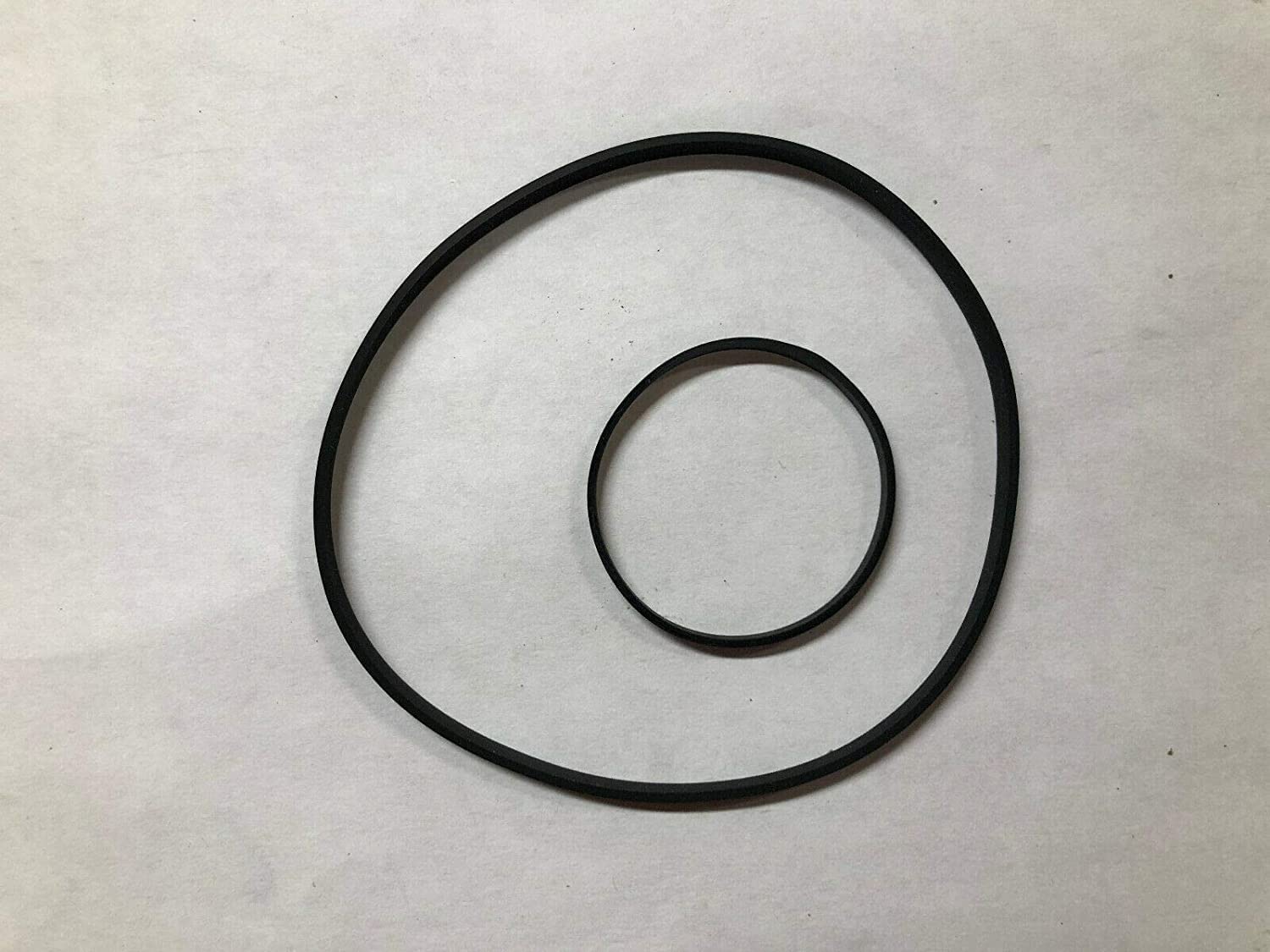 New 2 Replacement Belt Set for Harmon / KARDON CD401 Cassette Deck