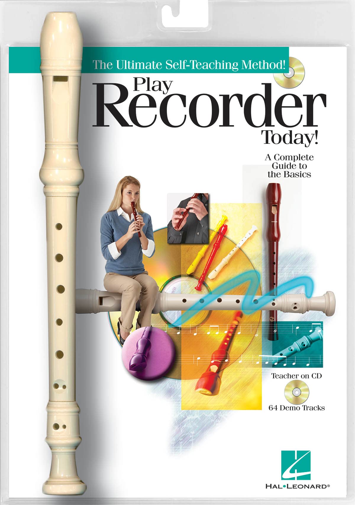Coffret flûte à bec Play Recorder Today avec livre et CD à offrir pour un anniversaire