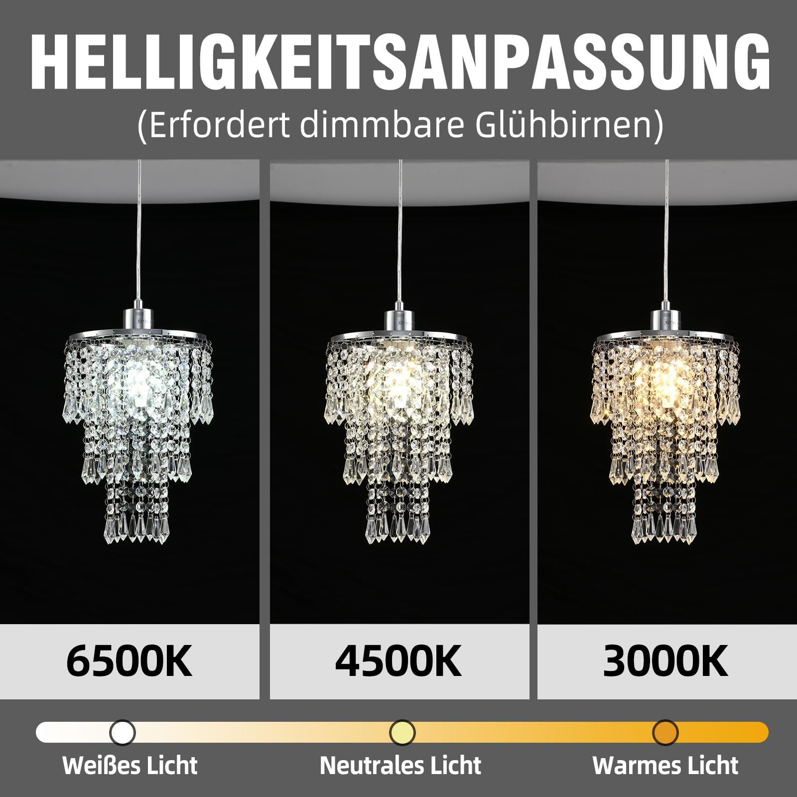 Mini Kristall Kronleuchter Von Pheashine – Goldfarben, E27, Für Deckenmontage