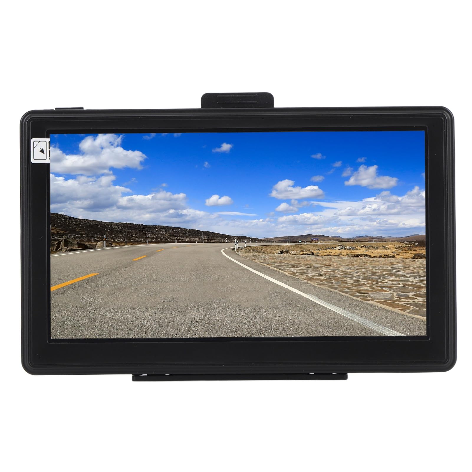 Headerbs Navegador GPS de 7 Pulgadas para Camión, Alertas de Voz,