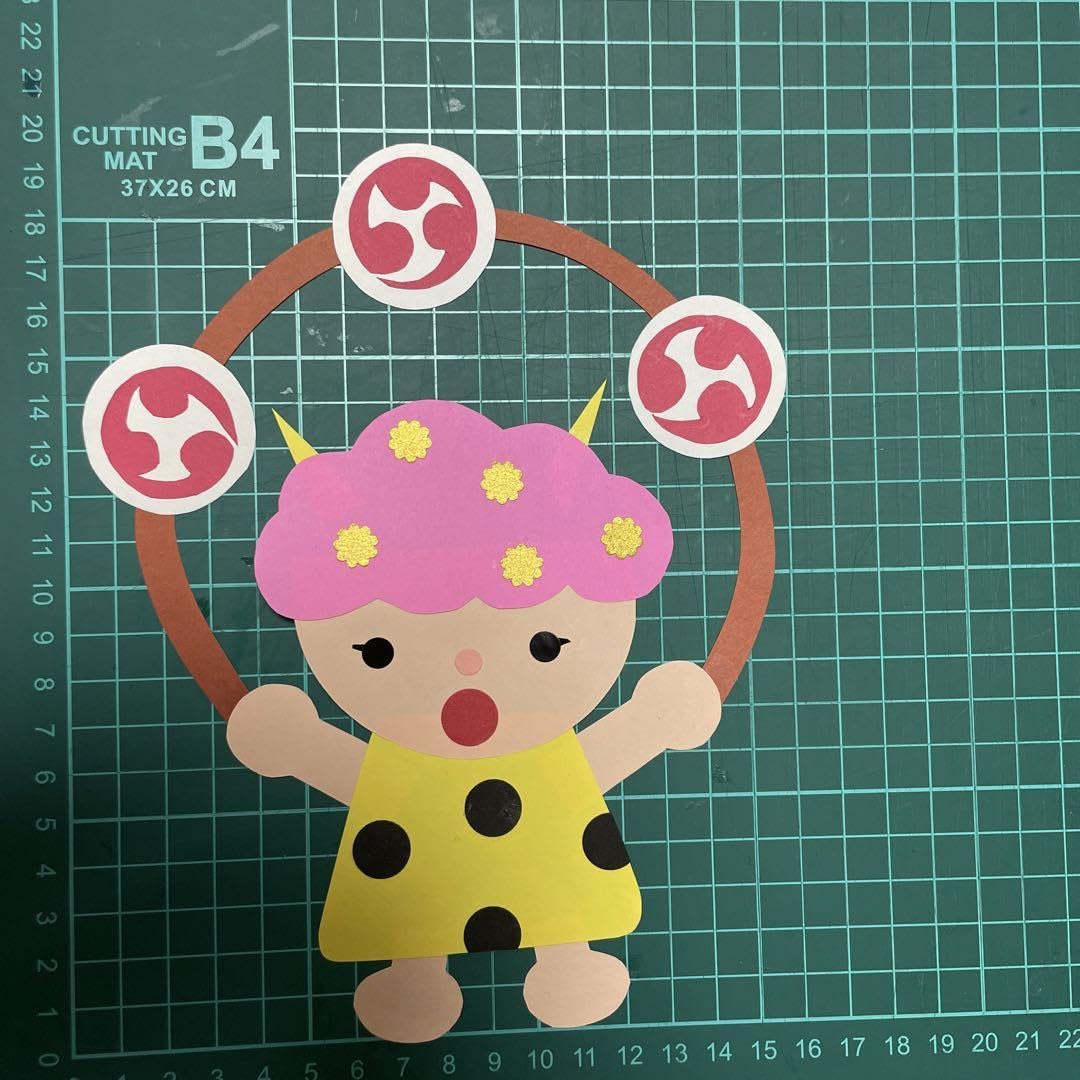 壁面飾り 雷坊や