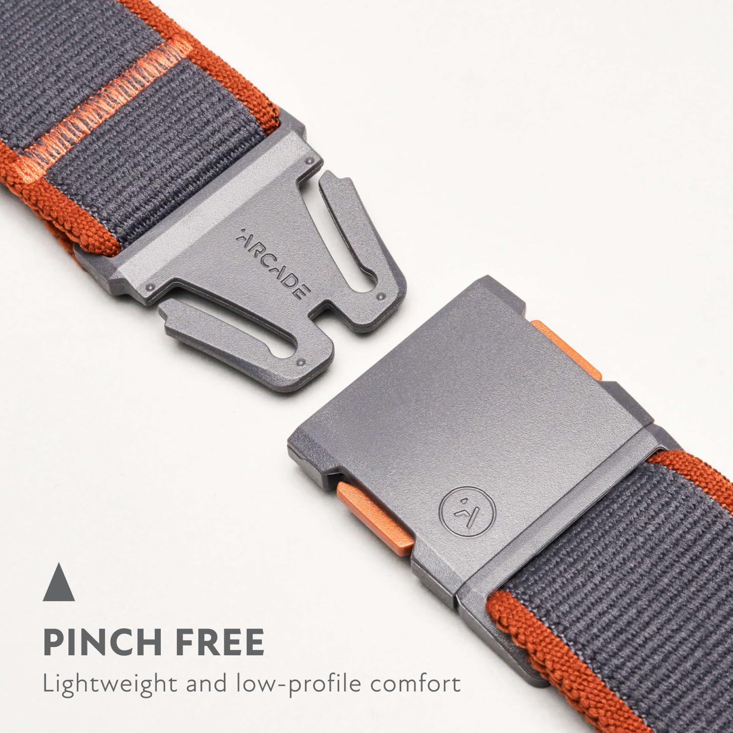 Arcade Belts A2 Unisex Adventure Belt: Heavy Duty Stretch, Metal Free Buckle