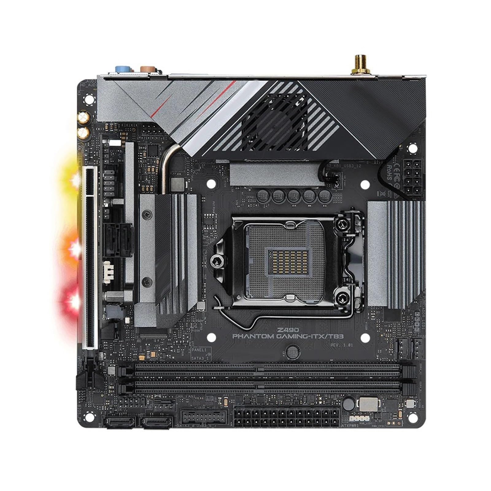scheda madre Fit For ASRock Z490 PHANTOM GAMING-ITX/TB3