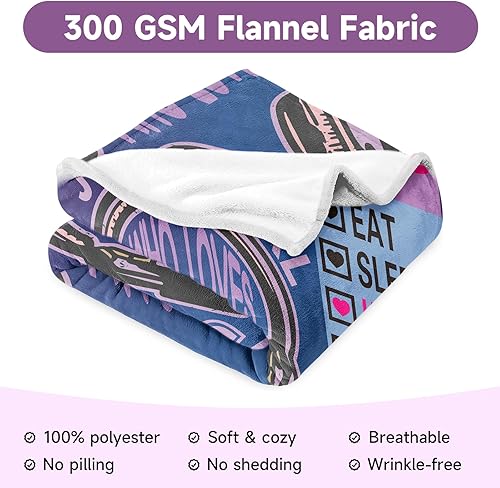 Miniatura 2 de Lausatek Regalos para amantes del anime para niñas y mujeres, manta de anime para entusiastas del anime, accesorios de anime para fanáticos del