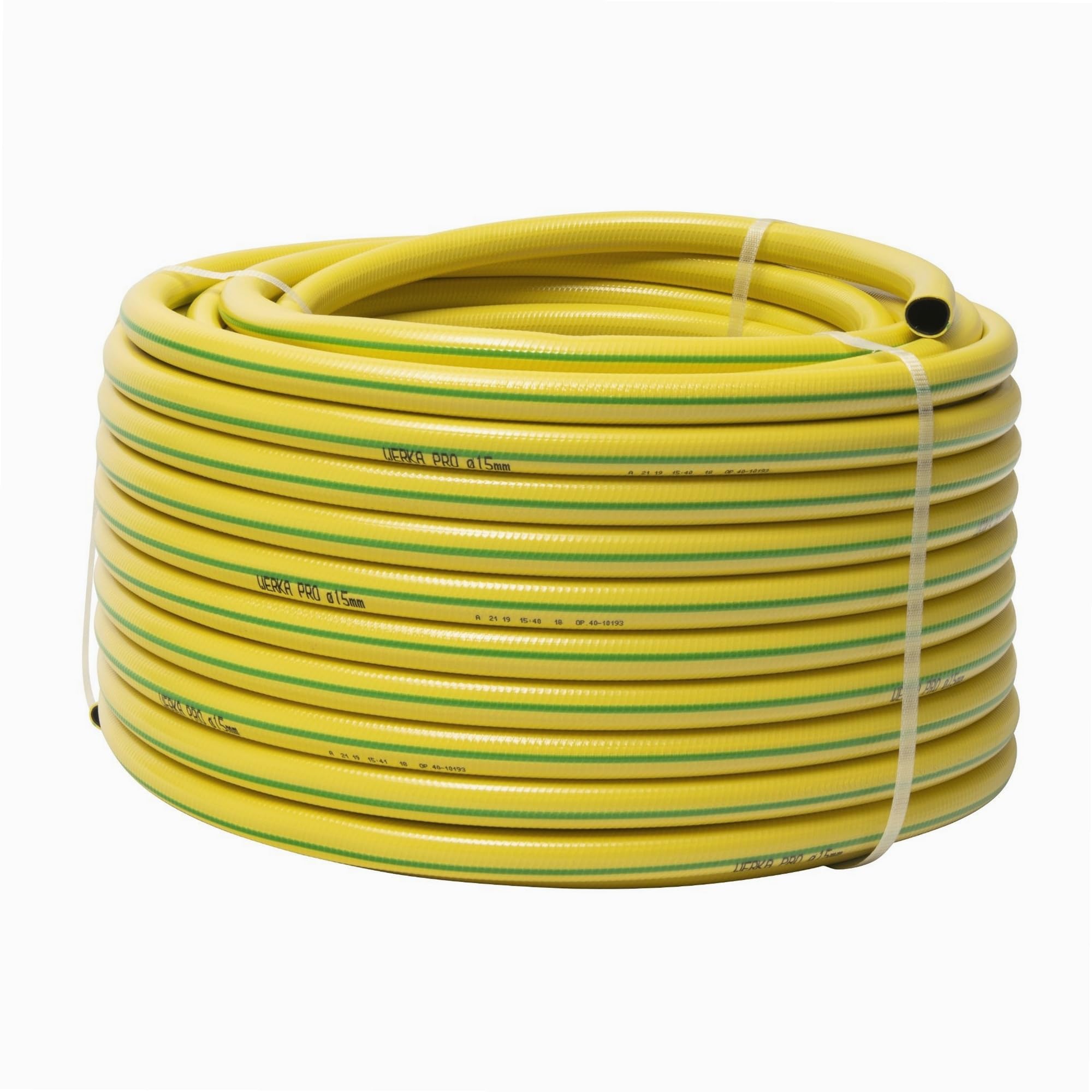 WERKA PRO Verstärkter Gartenschlauch Ø15 mm Anti-Twist 150 g/m 50 m