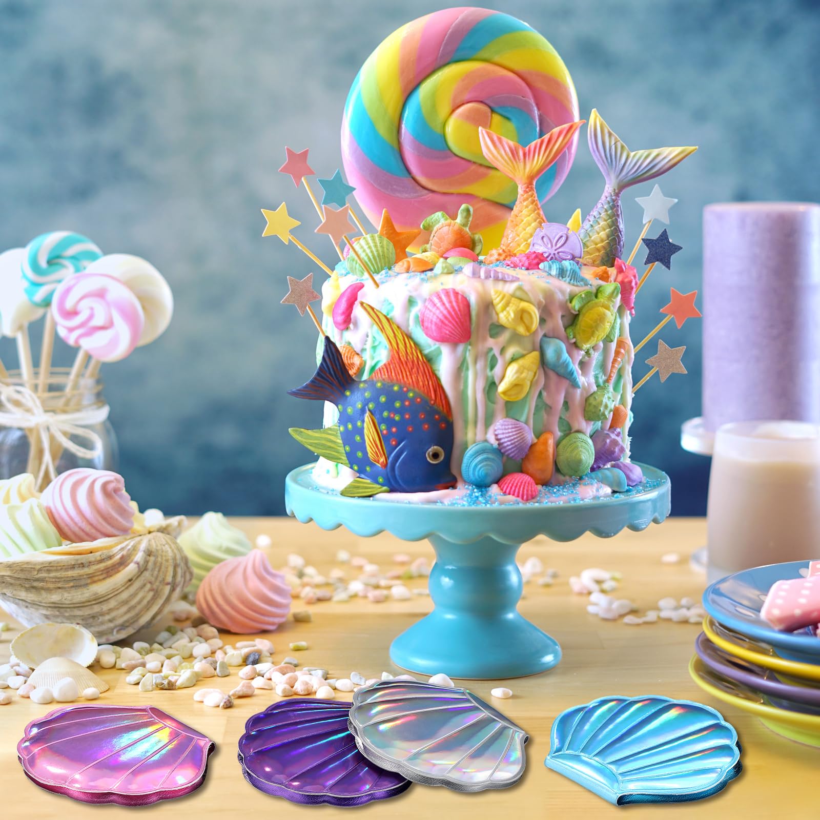 KEITAMARUYAMA 貝殻　シェル　ミラー シェルミラー✧*。鏡/貝殻/シェル/お祝いプレゼントにも