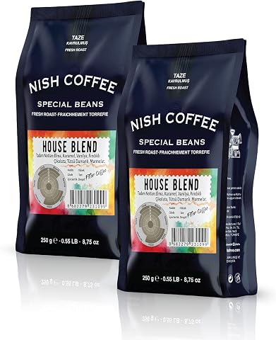 Nish Filtre Kahve House Blend 2x250 Gr - Öğütülmüş
