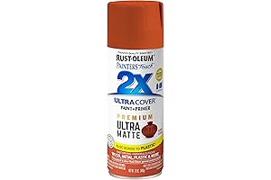Rust-Oleum Painter's Touch 2X Ultra Cover Spray Paint for Wood in Burnt Sienna