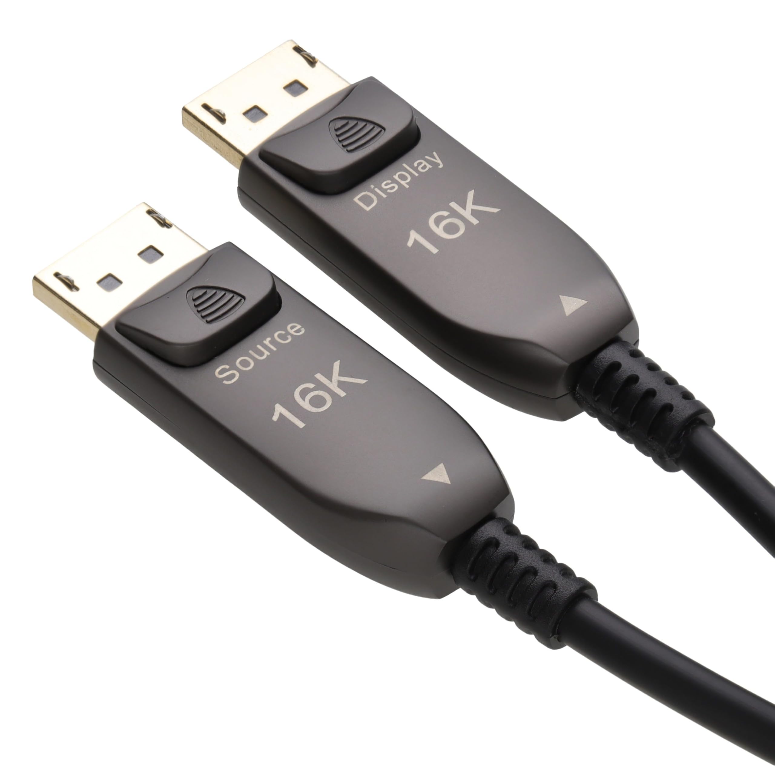 kenable Câble Optique Actif DisplayPort 2.0 AOC HDR 64Gbps 16K 60Hz 8K 60Hz 4K 144Hz 10 m [10 mètres/10m]