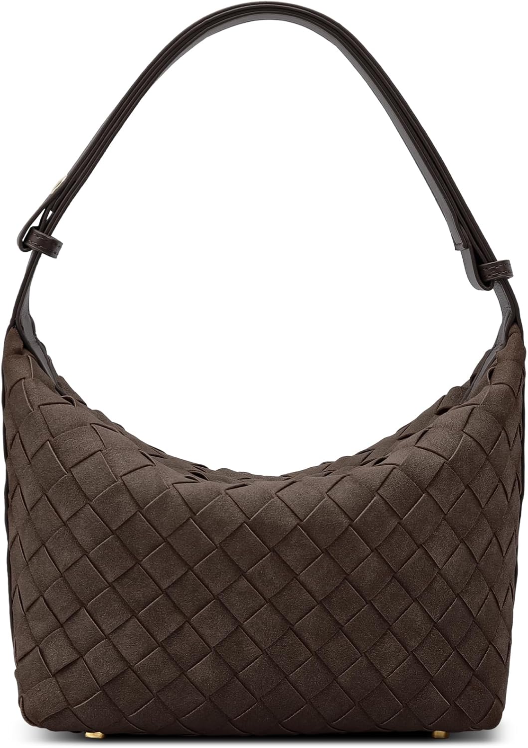 Vegan Leather Handbag for Women: Handwoven Shoulder Crossbody Purse – Designer Inspired Hobo Bag Everyday Casual Use