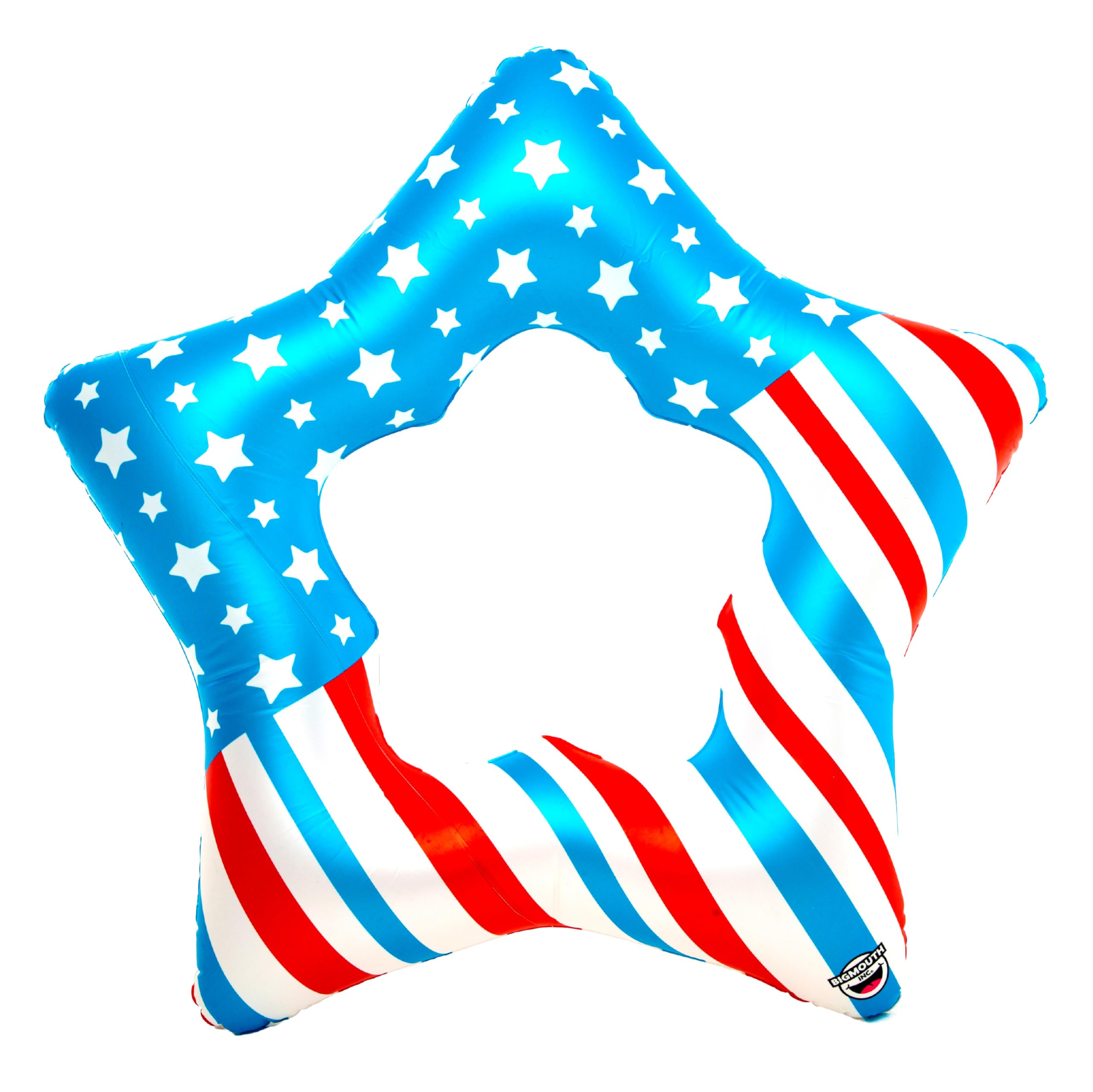 BigMouthAmerican Pool Float, Durable Vinyl Inflatable Summer Pool or Beach Toy