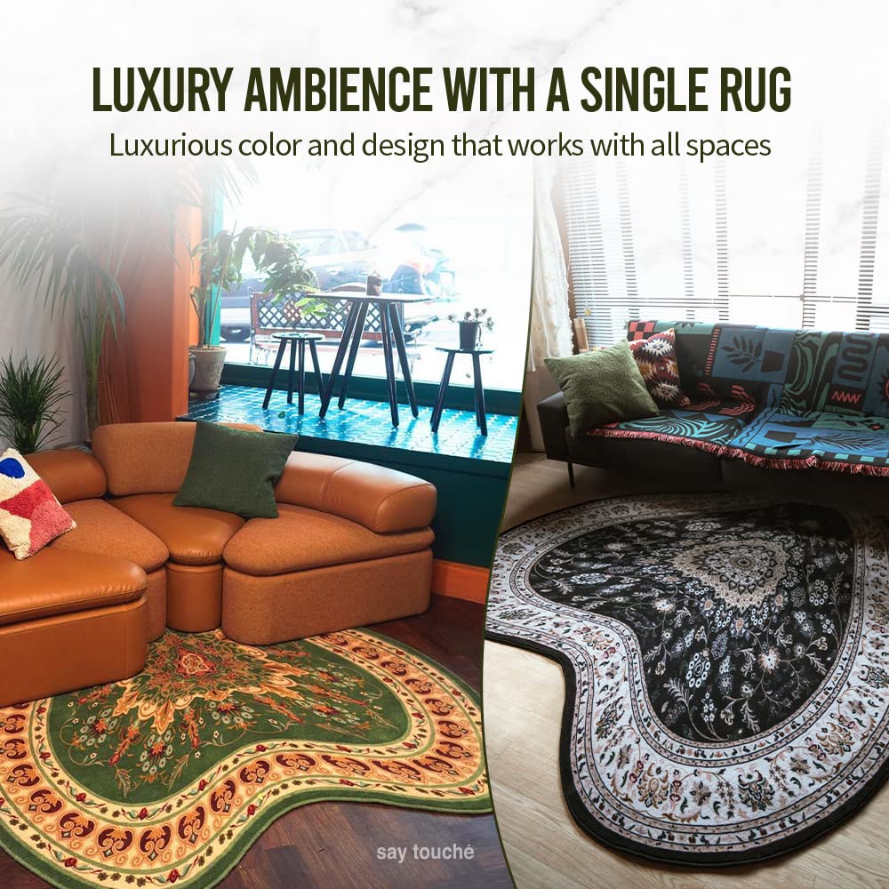 SAY TOUCHÉ Liquified Persian Rug | Premium Area Rug for Living