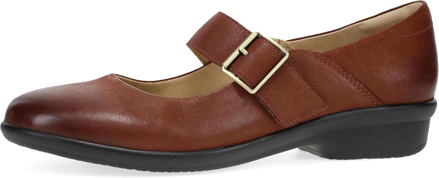 Dansko Collette Women's Mary Jane Shoes - Removable Insole, Arch Support, Lightweight Rubber Outsole, Comfortable for Flight Attendants, Teachers & Office Wear