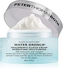 [50% off] Peter Thomas Roth | Water Drench® Hyaluronic Cloud Cream | Hydrating Moisturizer for Face, Up to 72 Hours of Hydration for More Youthful-Looking Skin, Fragrance Free