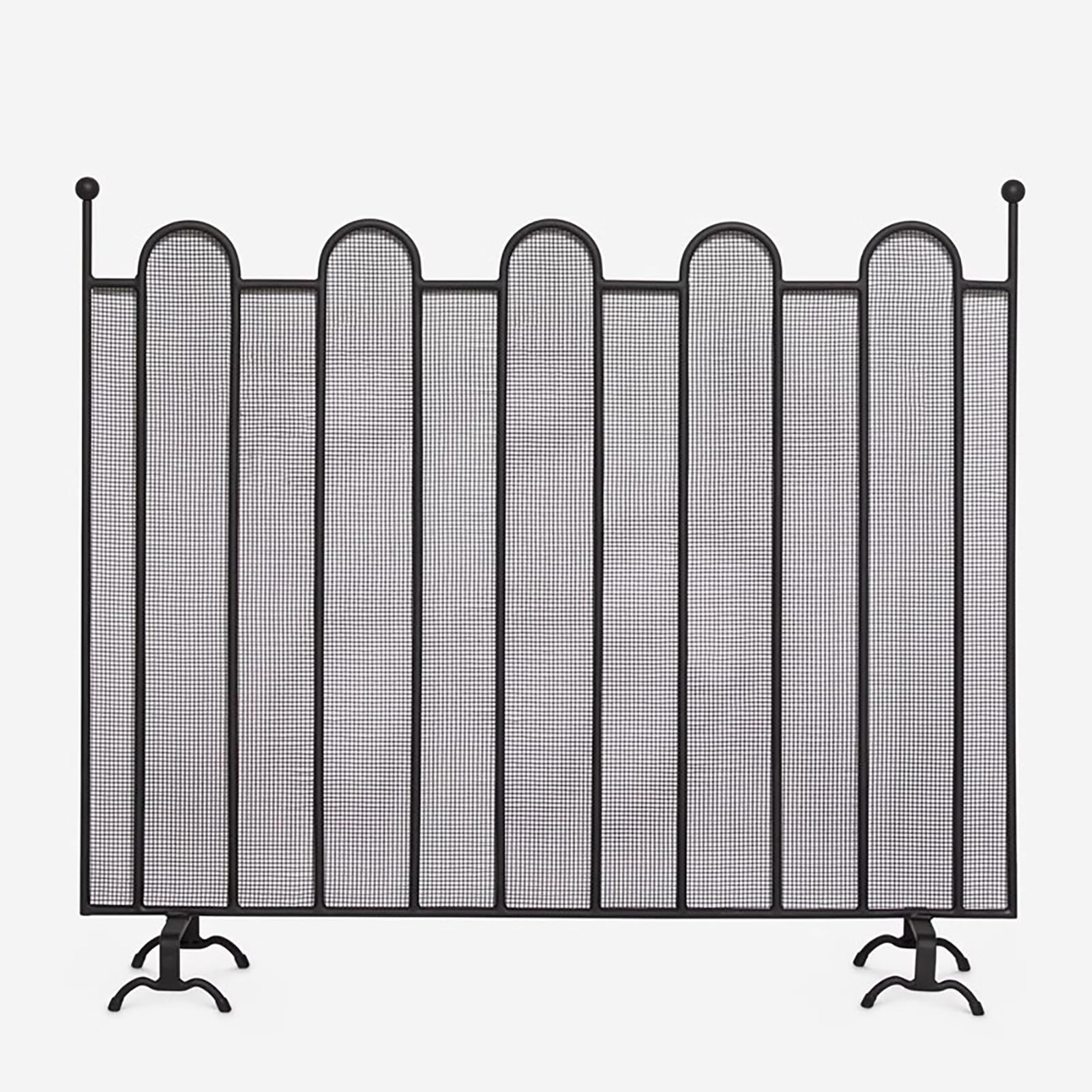 Salvachispas Chimenea Malla Protectora para Chimenea de 30 X 25 Pulgadas, Panel Protector Contra Chispas para Estufas de Leña Pequeñas, Cubierta Protectora para Chimenea de Un Solo Panel para Exterior