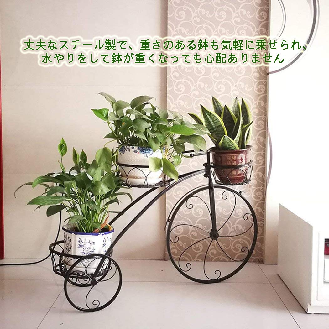即決、昭和レトロ ハンドメイド ラタン(籐)の自転車 花台 即決、昭和レトロ ハンドメイド ラタン(籐)の自転車 花台