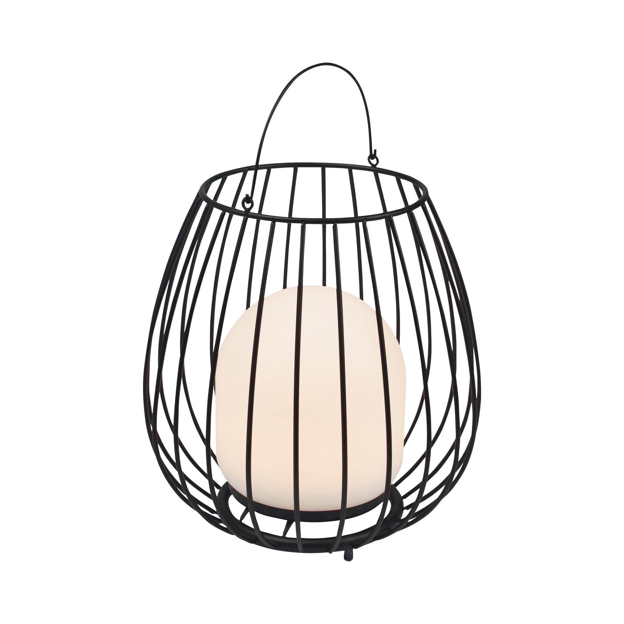 Nordlux Jim To-Go Battery Light - Black Metal - Portable - 3-Step Moodmaker
