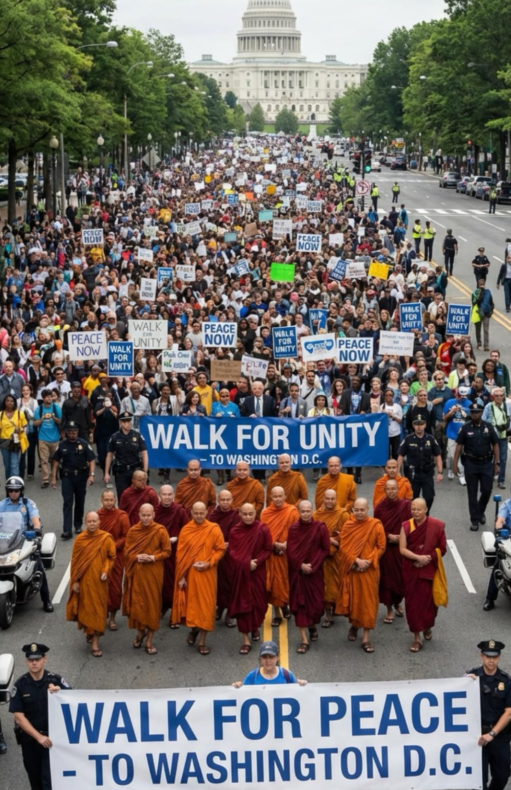 Walk for Peace: A 2,300-Mile Pilgrimage of Compassion Across America