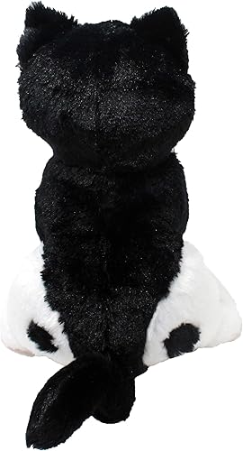 Miniatura 3 de Shelter Pets Peppa The Tuxedo Cat - Animales de peluche de 10 pulgadas en blanco y negro basado en mascotas adoptadas de la vida real beneficiando a