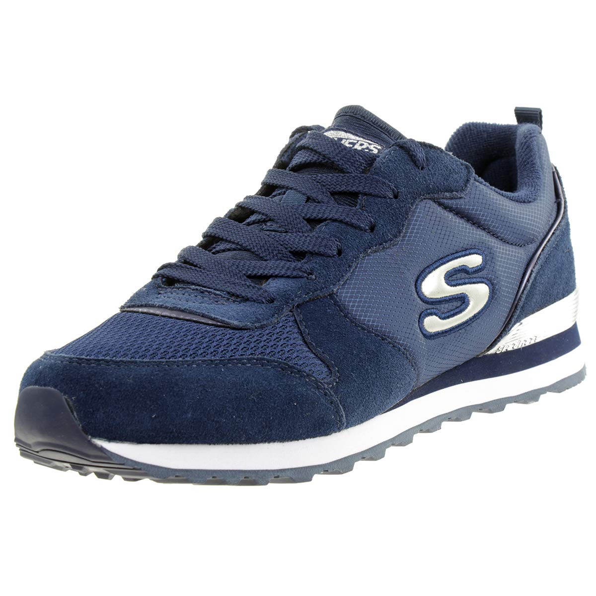 Skechers Originals Og 85 Golden Girl, Sneaker a Collo Basso Donna 38 EU Blu Navy Blue