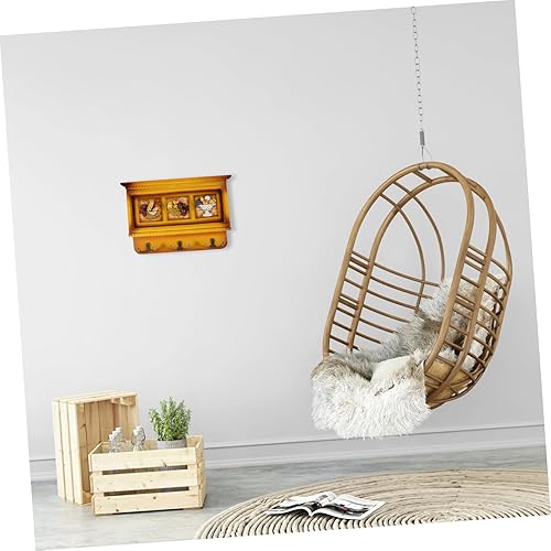 Miniatura 7 de 1 soporte de exhibición de estante de pared de madera montado en la pared